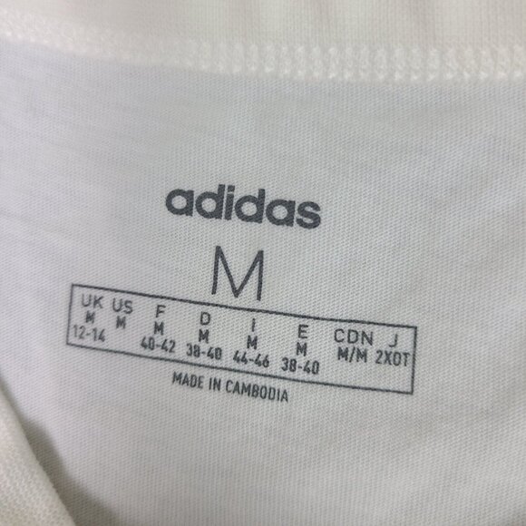 Adidas X Zoe Saldana Collection Womens Graphic‎ T-Shirt Size Medium - Picture 2 of 5